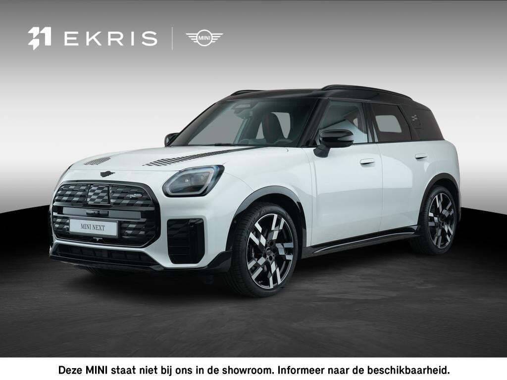 MINI Countryman E John Cooper Works Pakket XL | Glazen Panor, Gebruikt, Countryman, Met garantie (alle), Leder en Stof