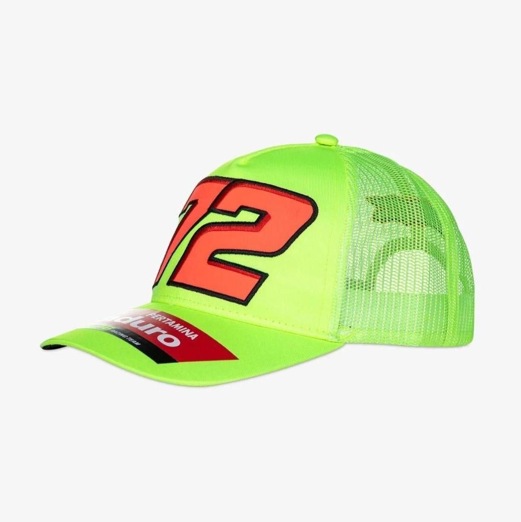 Marco Bezzecchi Pertamina VR46 racing trucker cap, Commerciale@vr46racing.com, Nieuw, Pet, 61121 Pesaro PU Italy