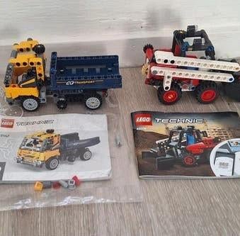 2 sets technisch LEGO - LEGO Technic 42147 & 42116, Gebruikt, Compleet, Lego, Ophalen of Verzenden