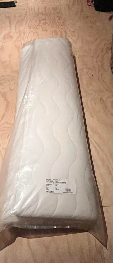 Topdekmatras 5x180x200, Ophalen, Zo goed als nieuw, Tweepersoons, Wit