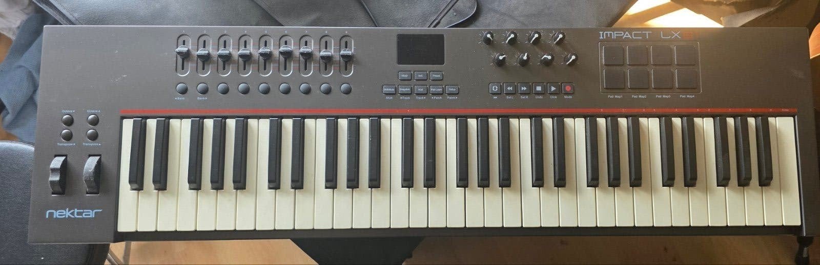 Nektar Impact LX61 MIDI Keyboard Controller, Overige merken, 61 toetsen, Ophalen of Verzenden, Zo goed als nieuw
