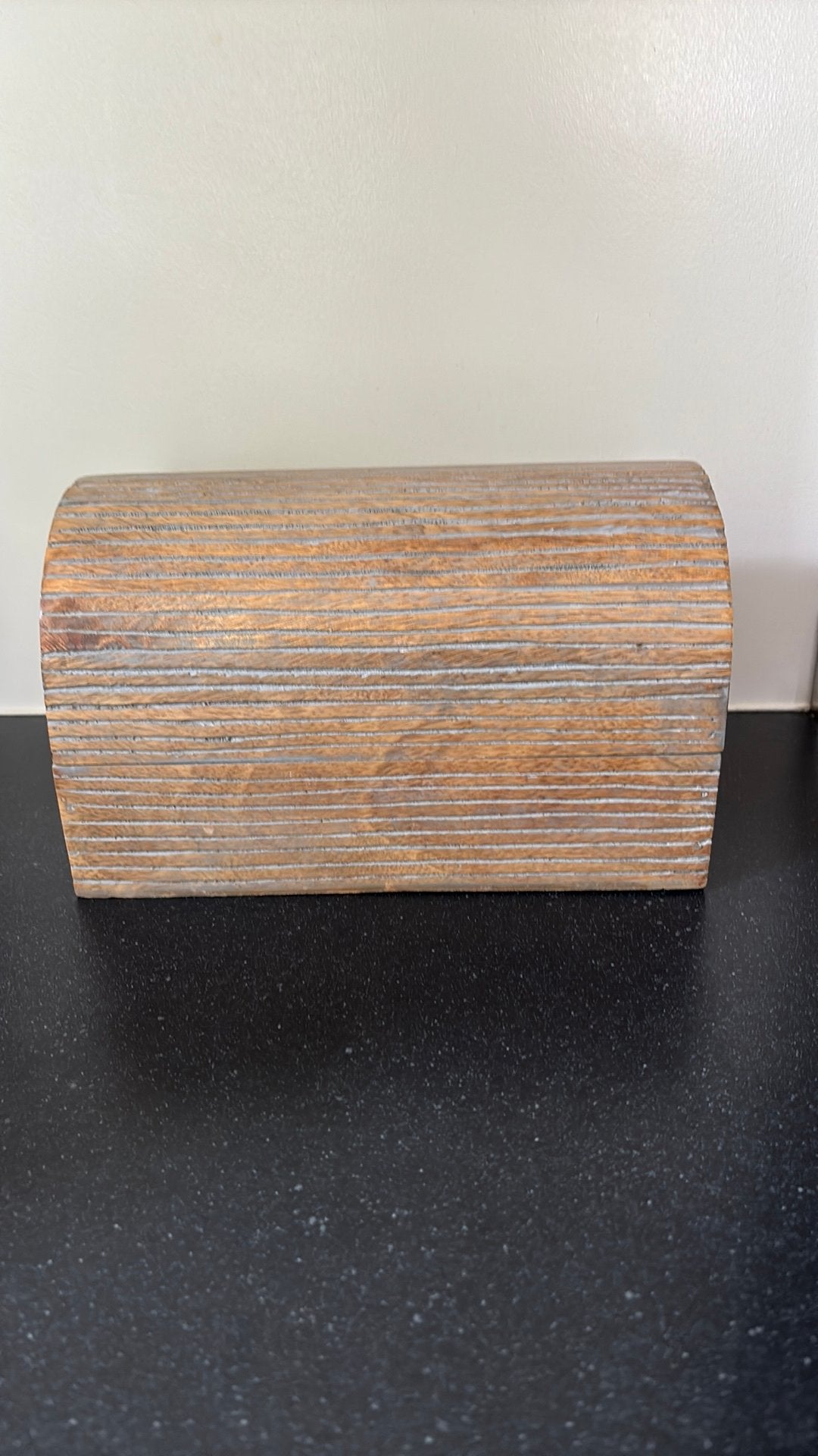 Houten kistje met rond deksel van PTMD collection., Ophalen of Verzenden, Zo goed als nieuw