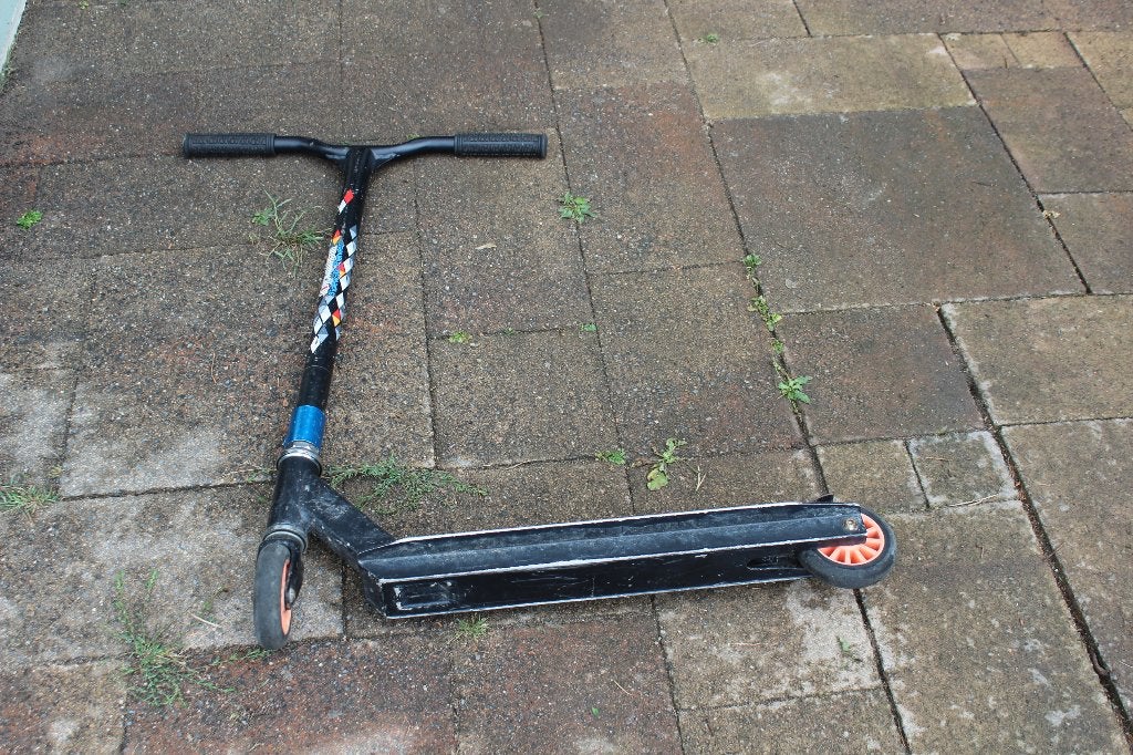 stunstep  Black Dragon Stunt Scooter, Fietsen en Brommers, Steps, Ophalen of Verzenden, Gebruikt, Gewone step, Black Dragon