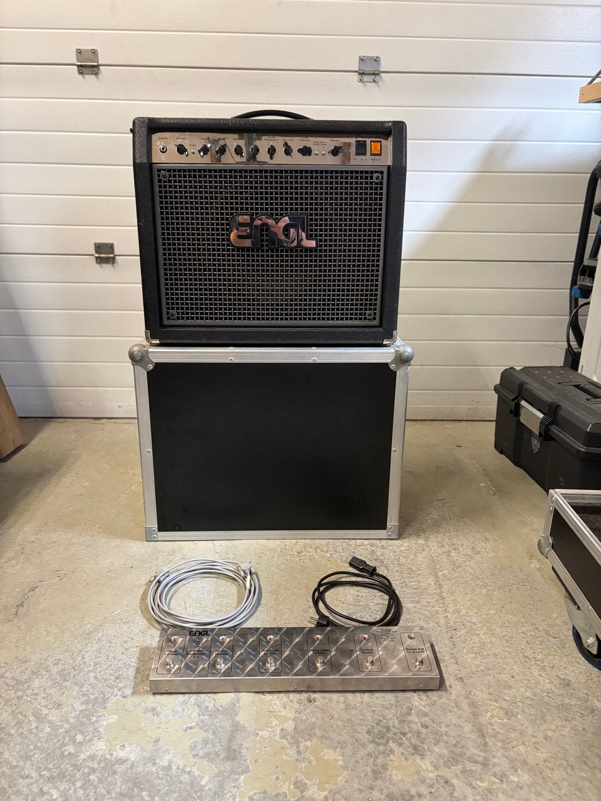 ENGL screamer 50 Watt met z5 Footswitch en Flightcase, Ophalen, Gebruikt, Gitaar, Minder dan 50 watt