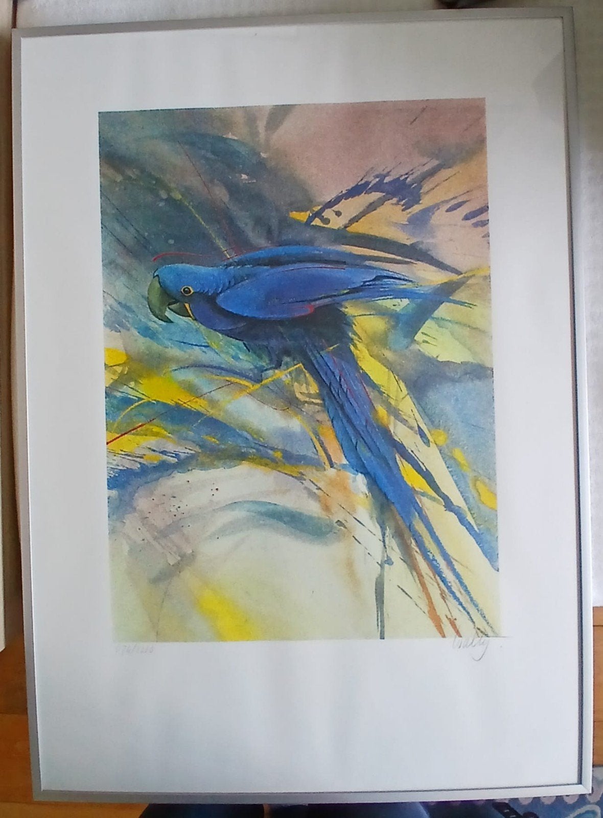 Walty Dudok van Heel Litho. Gesigneerd en genummerd, Ophalen of Verzenden
