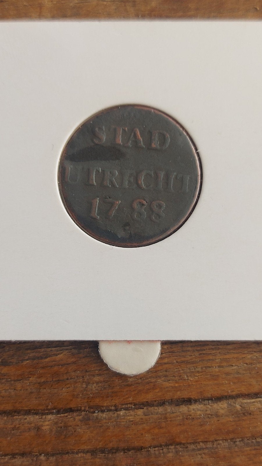 prachtige duit uit Utrecht 1788 munt, Ophalen of Verzenden