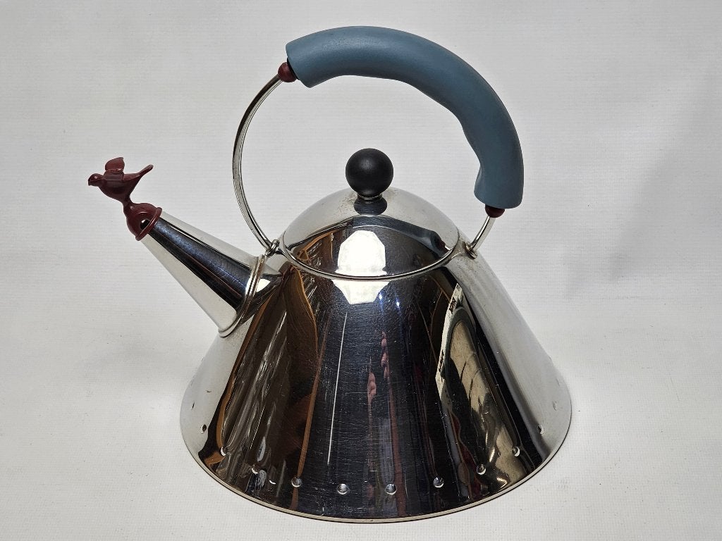 # Alessi 9093 fluitketel Michael Graves, Overige materialen, Gebruikt, Overige typen, Ophalen of Verzenden