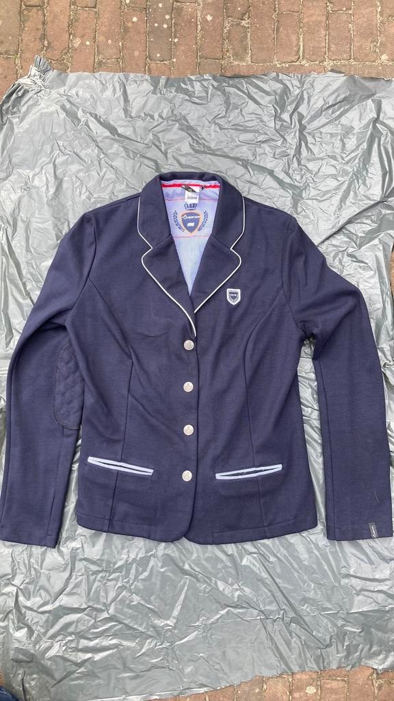 Wedstrijdjasje Fouganza maat 38, Dieren en Toebehoren, Paardrijkleding, Ophalen, Dressuur, Zo goed als nieuw, Dames
