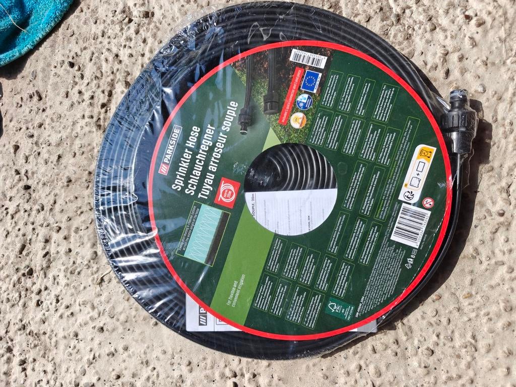 Parkside Sprinklerslang - Nieuw in verpakking, Tuin en Terras, Tuinslangen, Zo goed als nieuw, Tuinslang, Ophalen