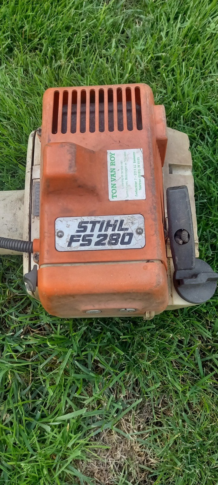 gevraagd stihl fs 280 aandrijfas en maaikop, Tuin en Terras, Ophalen, Gebruikt, Benzine