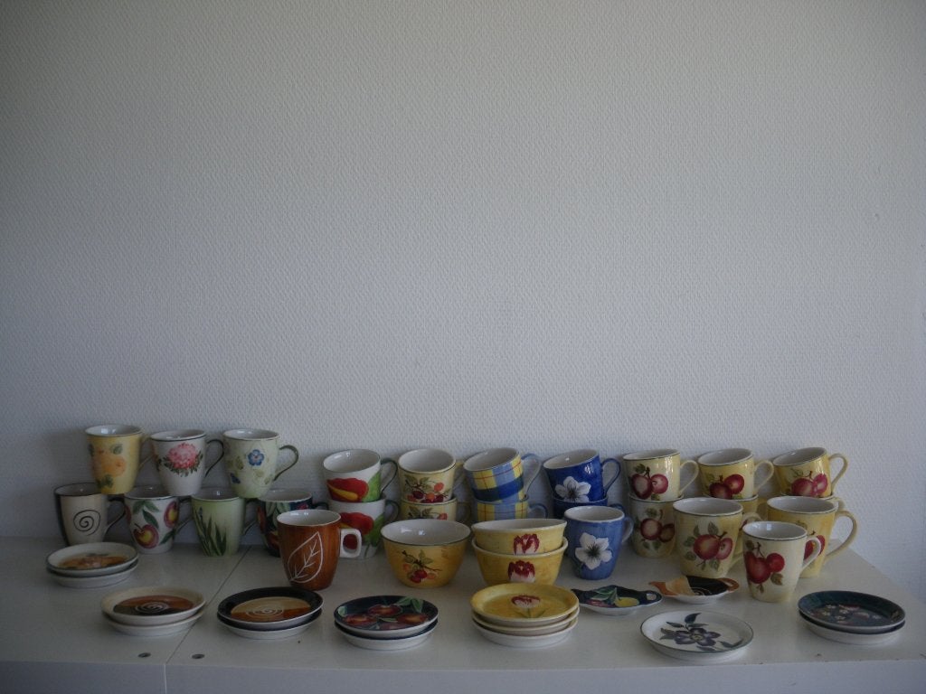 Vic's servies ALLERLEI, Overige merken, Ophalen of Verzenden, Zo goed als nieuw, Bord(en)