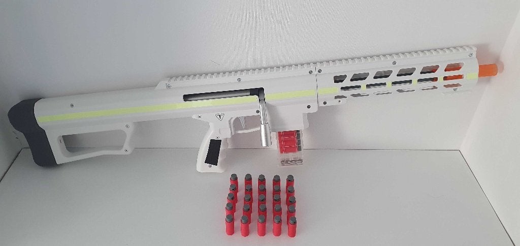 Nerf FengLang Thunder bolt-action dart blaster, Verzenden, Zo goed als nieuw