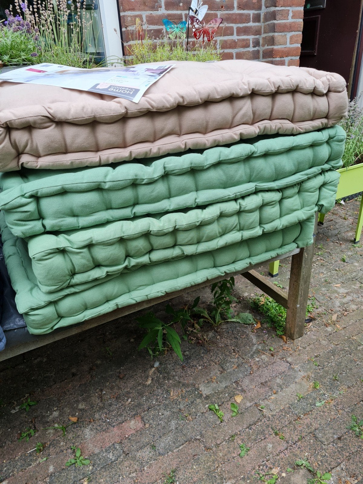 Palletkussens, nieuw, 8 stuks, 80 cm x 60 cmx 12 cm, Ophalen, Nieuw
