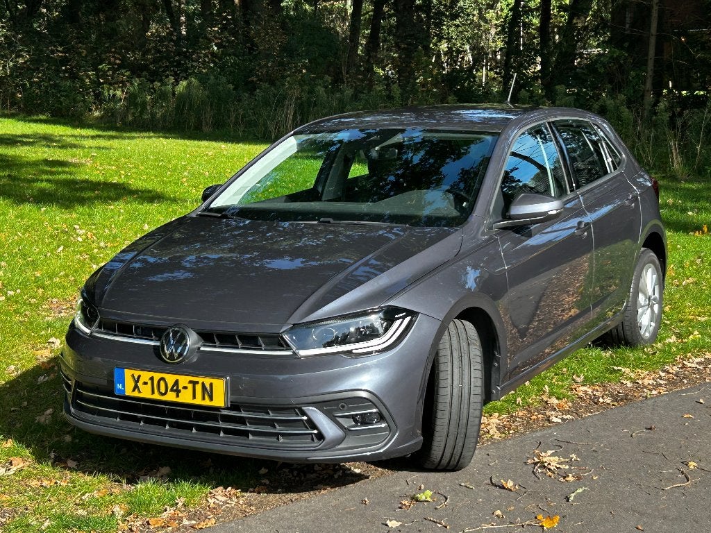 VW Polo 1.0 TSI DSG Style | 38.836 km | 2022 | 95pk | AUTOM., 95 pk, 49 €/maand, Grijs, Particulier