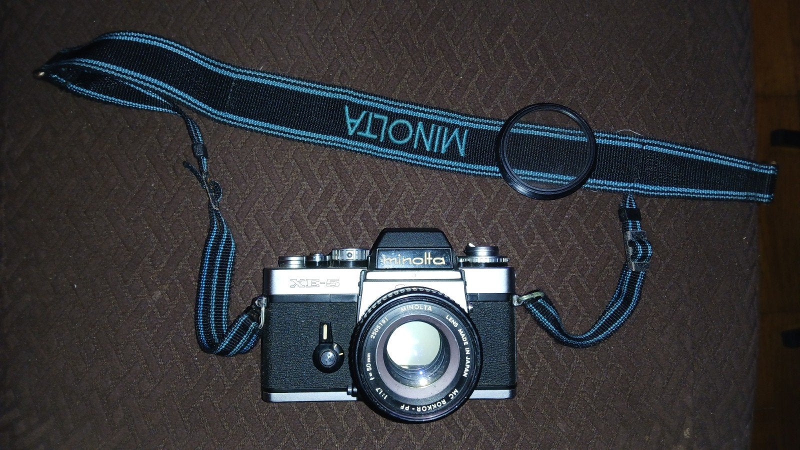 Spiegelreflex camera Minolta XE-5 camera met 2 lenzen en acc, Audio, Tv en Foto, Gebruikt, Ophalen of Verzenden, Overige vattingen