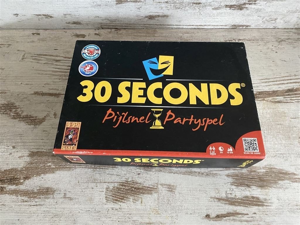 30 seconds zwarte doos 999 games [s854], Verzenden, Zo goed als nieuw