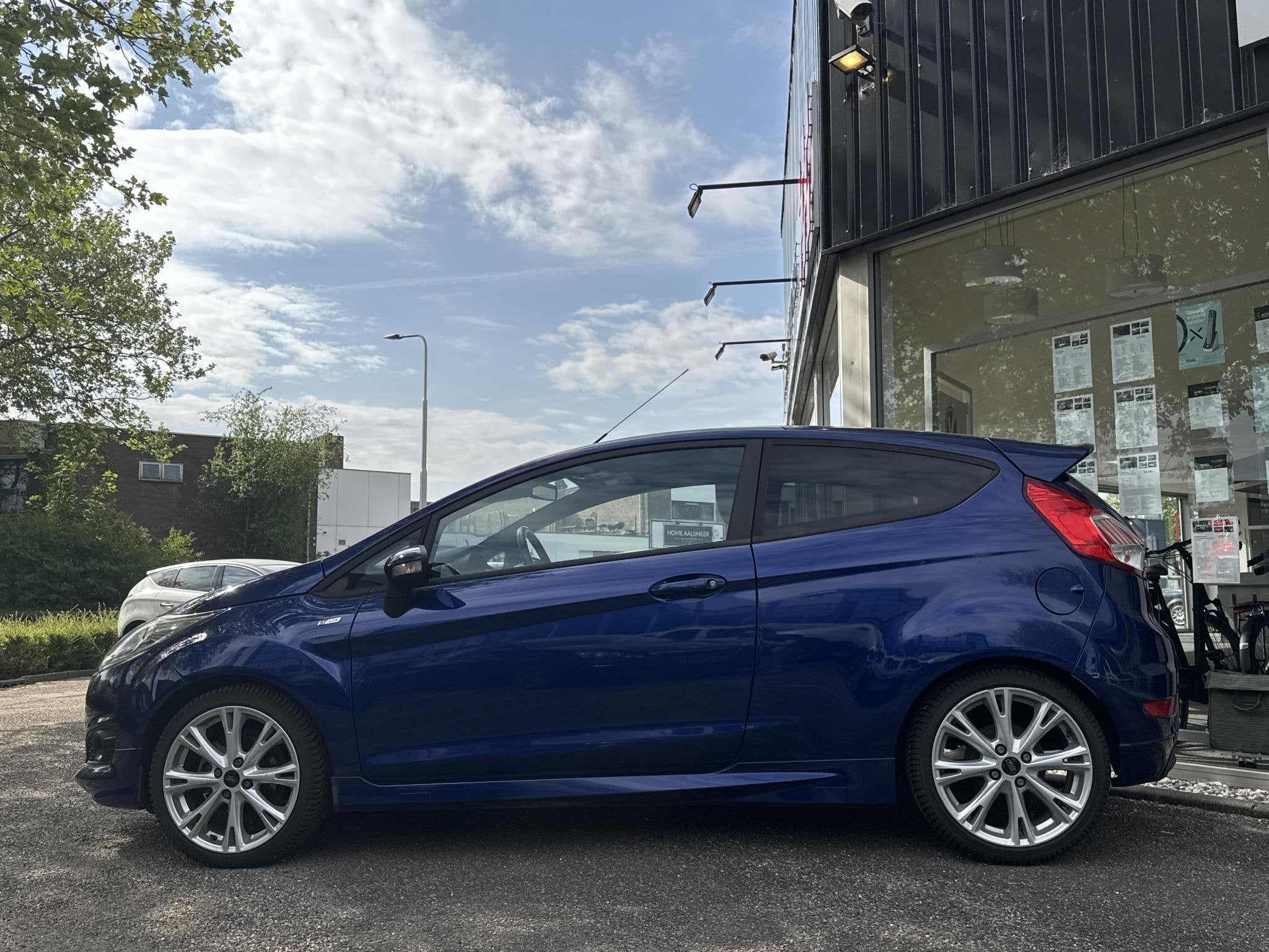 Ford Fiesta 1.0 EcoBoost ST Line, Voorwielaandrijving, Euro 6, Blauw, 23 km/l