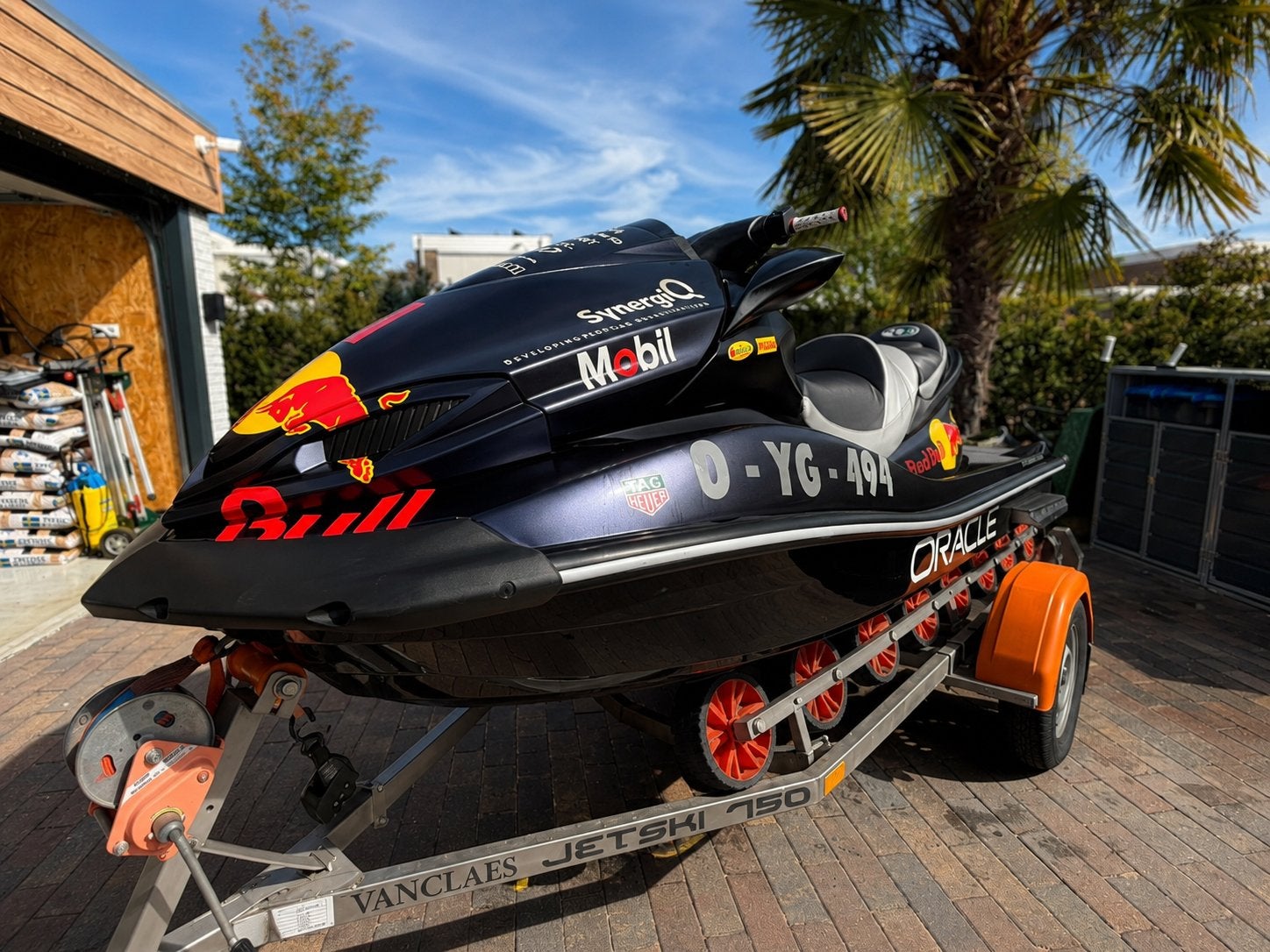 Kawasaki Ultra 310X | RedBull | 310PK | 36 uur | RVS trailer, Ophalen, Zo goed als nieuw, Benzine, 200 pk of meer