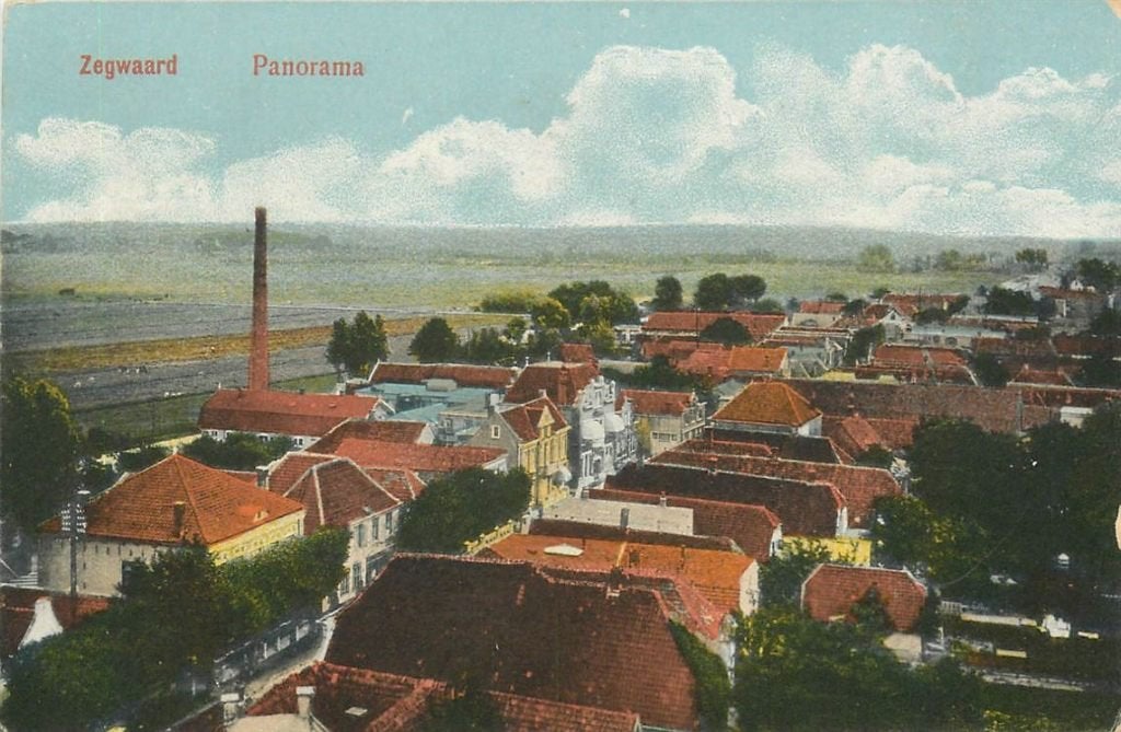 702-088-039 Zegwaard Panorama, Verzamelen, Ansichtkaarten | Nederland, Verzenden, Voor 1920, Zuid-Holland