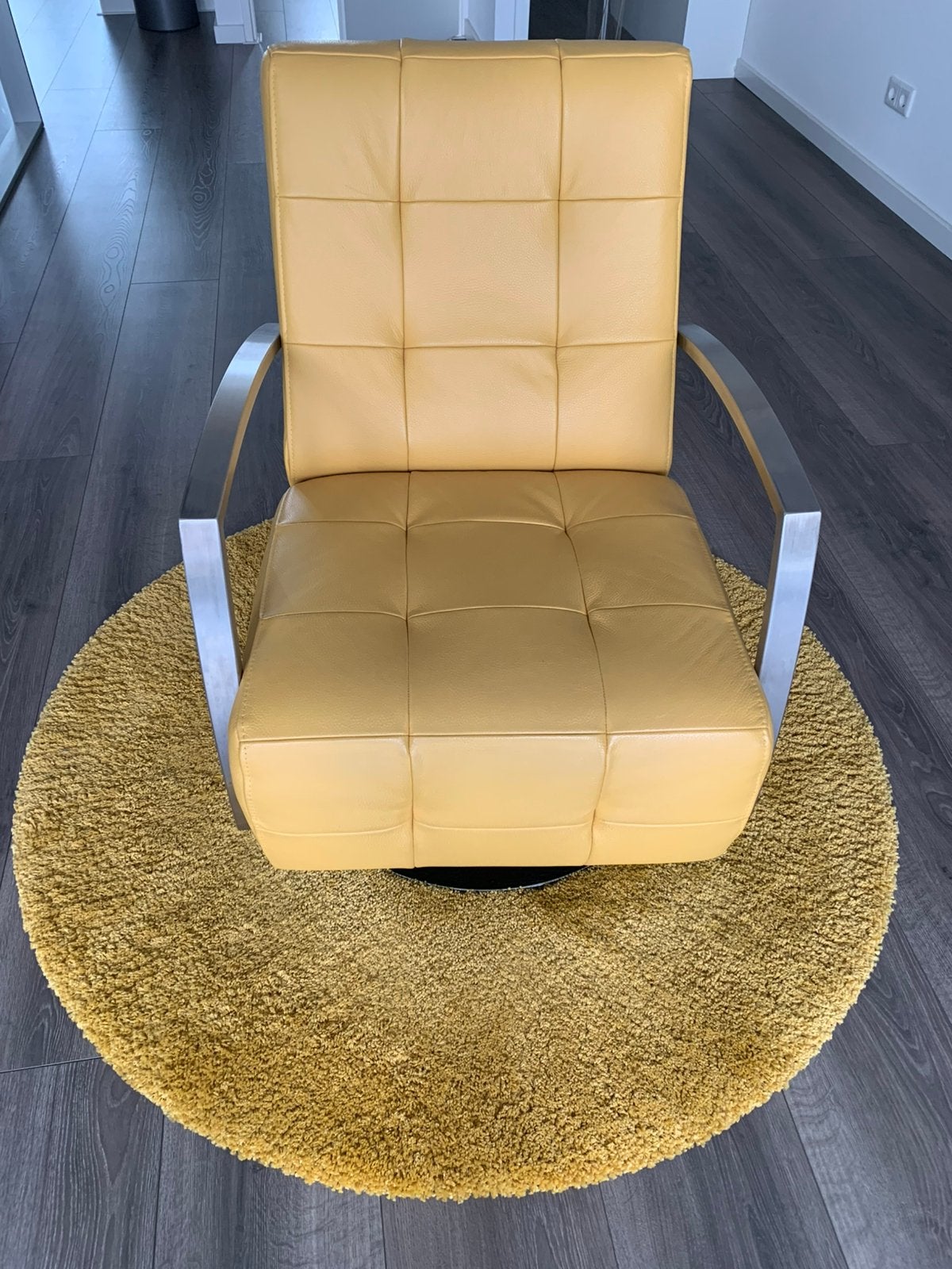 Draaifauteuil te koop, Ophalen, Zo goed als nieuw, 75 tot 100 cm, 50 tot 75 cm