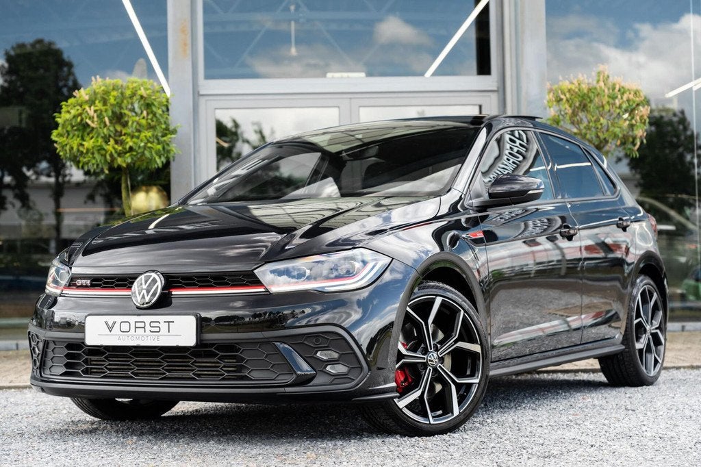 Volkswagen Polo 2.0 TSI GTI Pano DSG Beats ACC Stoelverw, Auto's, Volkswagen, Gebruikt, Zwart, 4 cilinders, 1984 cc