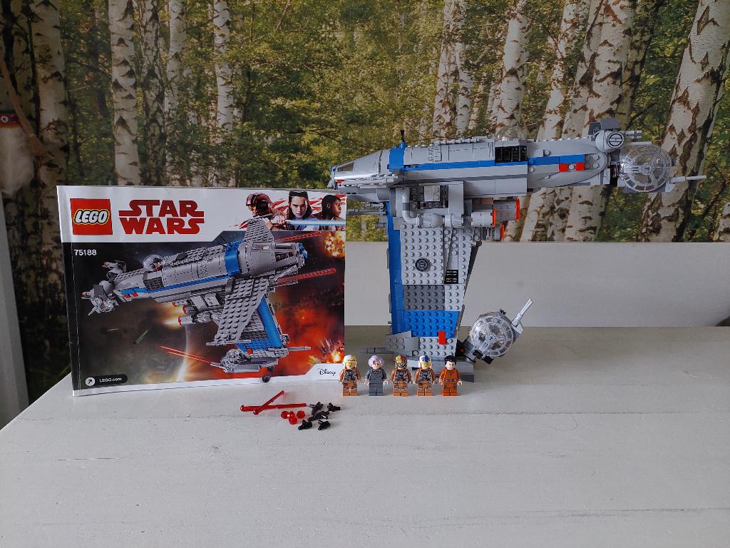 Lego Star Wars Resistance Bomber 75188, Gebruikt, Star Wars, Lego, Ophalen of Verzenden