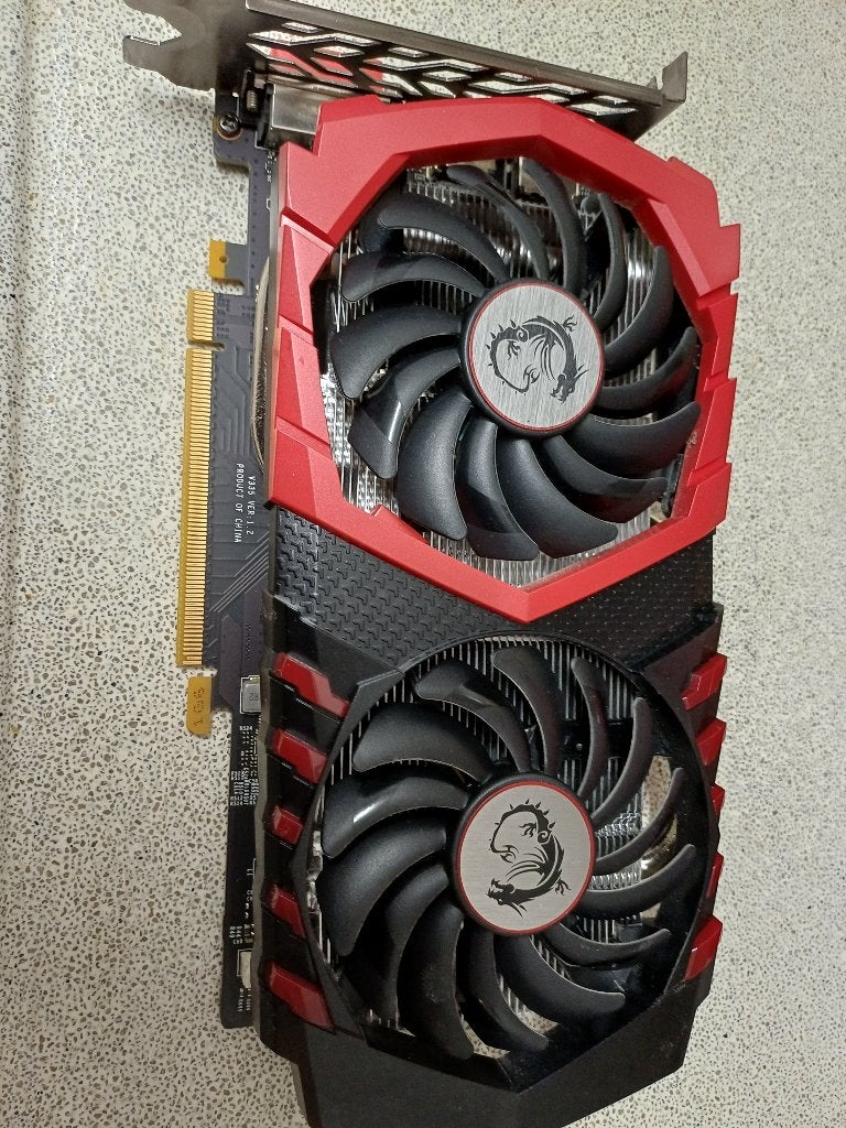 Msi Gtx 1050 2Gb videokaart. Werkend uit de pc gehaald., Computers en Software, Ophalen, GDDR6, PCI-Express 4, Overige chipsets