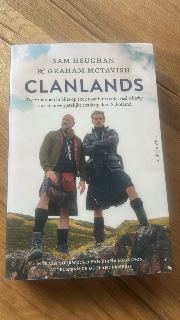Clanlands: Twee mannen in kilts op zoek naar hun roots, Europa, Sam Heughan & Graham McTavish, Ophalen of Verzenden, Zo goed als nieuw