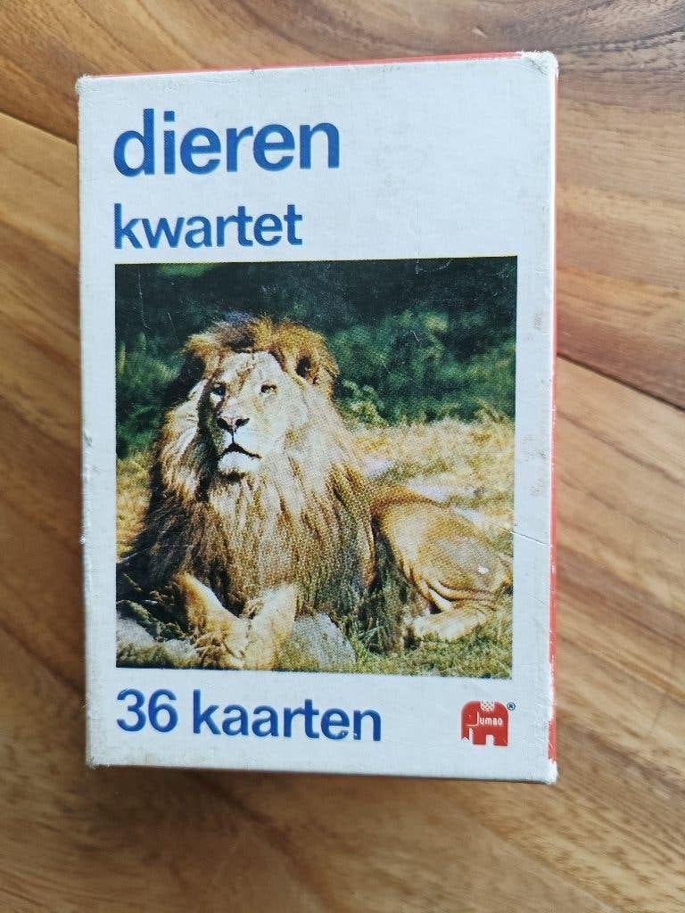 Dieren kwartet uit de jaren zeventig, Een of twee spelers, Ophalen of Verzenden, Gebruikt, Jumbo