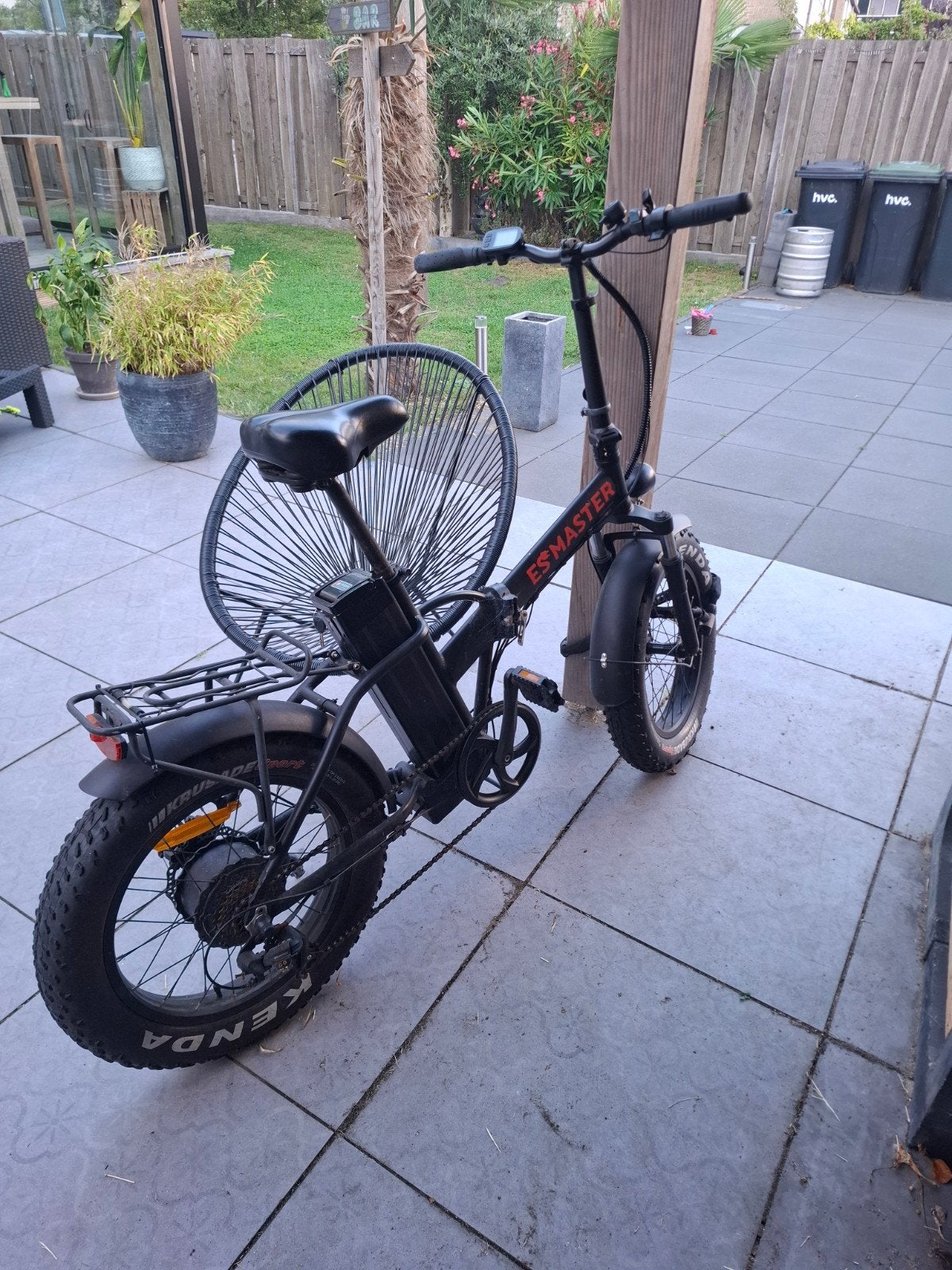 ESMASTER opvouwbare elektrische fiets, Fietsen en Brommers, Elektrische fietsen, Overige merken, Ophalen of Verzenden, Zo goed als nieuw