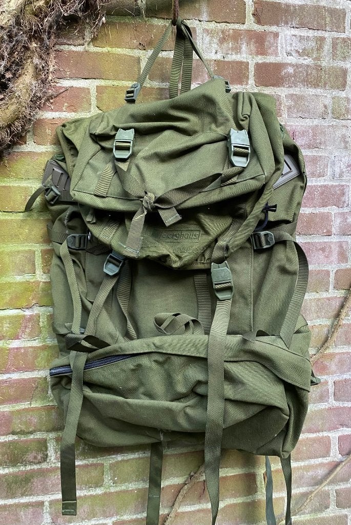Berghaus Cyclops II Vulcan rugzak van defensie, 90 liter, Overige merken, 40 cm of meer, Gebruikt, Ophalen of Verzenden