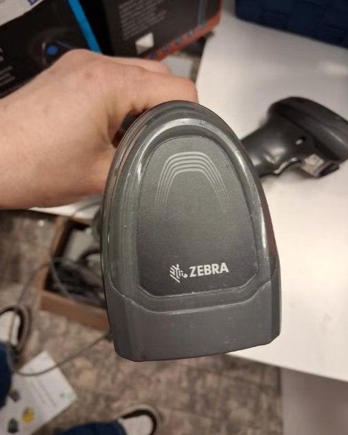 Zebra Barcodescanner (2 stuks) - USB-aansluiting, Computers en Software, Scanners, Ophalen of Verzenden, Zo goed als nieuw