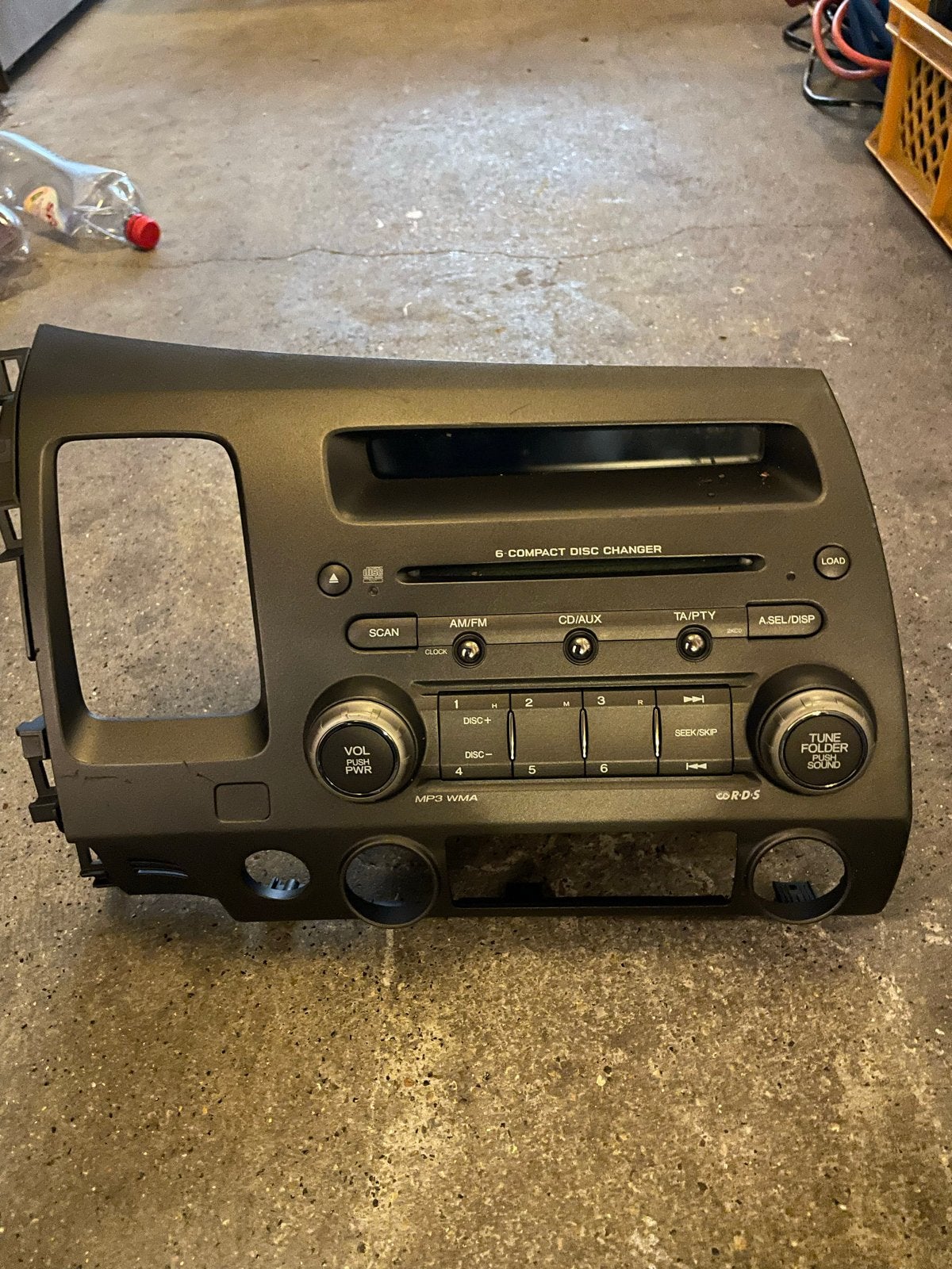 Honda Civic Radio 6-CD Wisselaar (2006-2011), Auto diversen, Autoradio's, Ophalen of Verzenden, Gebruikt