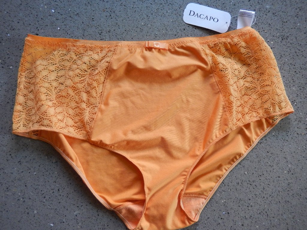 Nieuwe oranje Dacapo taille slip 48, Dacapo, Verzenden, Oranje, Slip