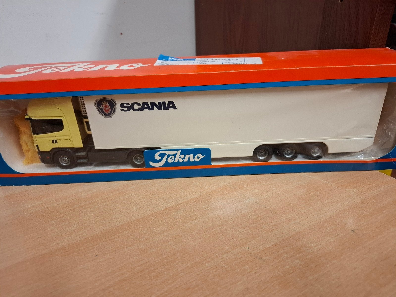 tekno Scania 4 serie , nieuw in doos, Ophalen of Verzenden, Nieuw, Bus of Vrachtwagen, Tekno