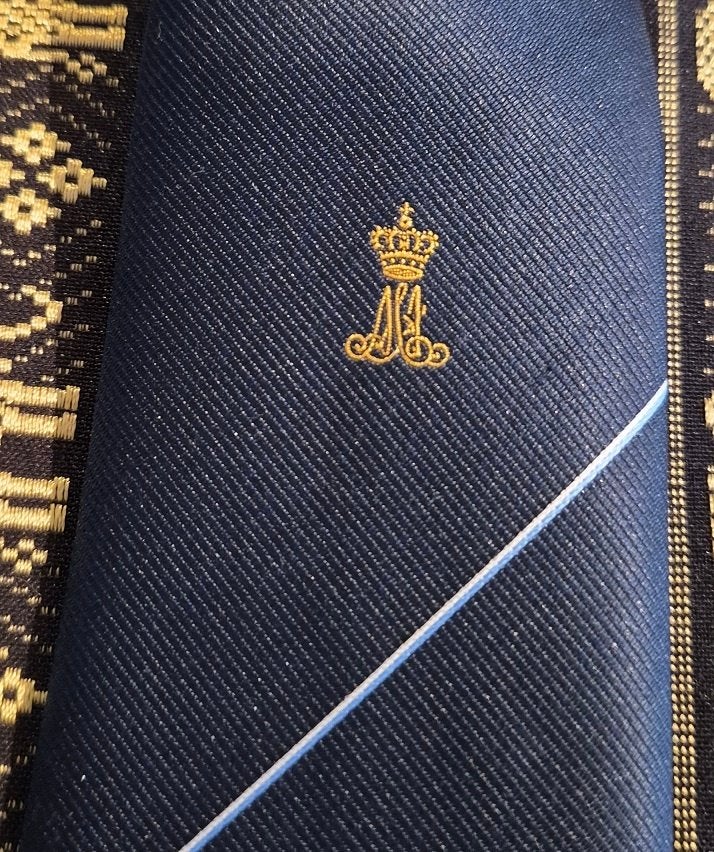 KMA Koninklijke Militaire Academie Breda stropdas, Ophalen of Verzenden, Landmacht, Nederland, Kleding of Schoenen