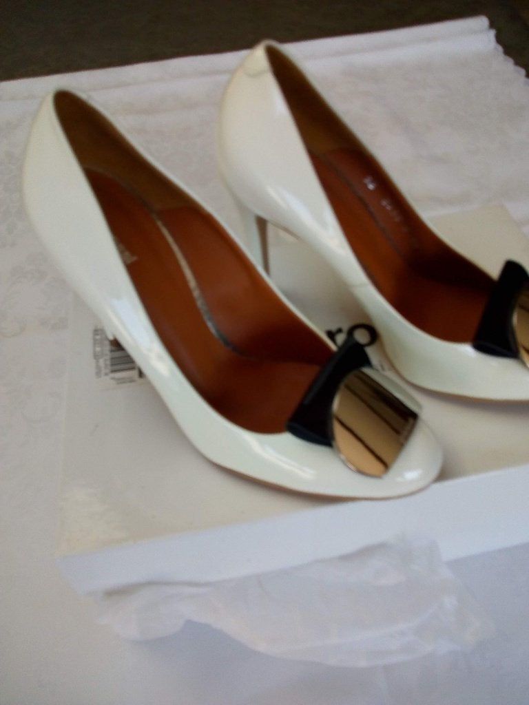 pumps gino rossi, Kleding | Dames, Schoenen, Pumps, Verzenden, Wit, Nieuw