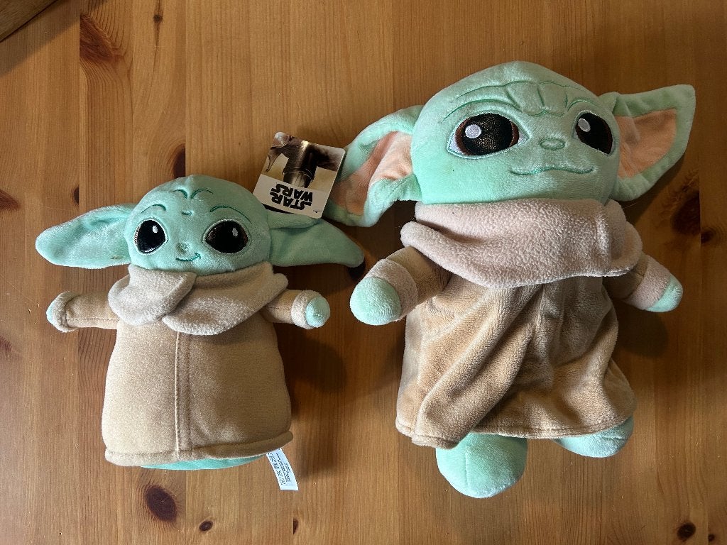 Baby Yoda Knuffels, Ophalen of Verzenden, Zo goed als nieuw, Overige typen