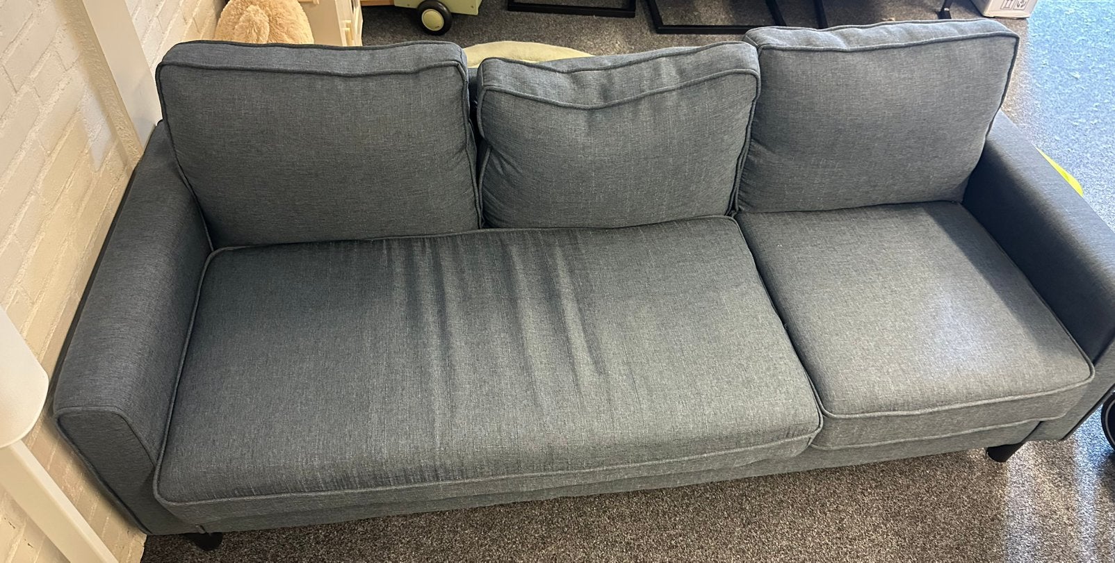 3 persoons bank, Ophalen, Driepersoons, 75 tot 100 cm, Zo goed als nieuw