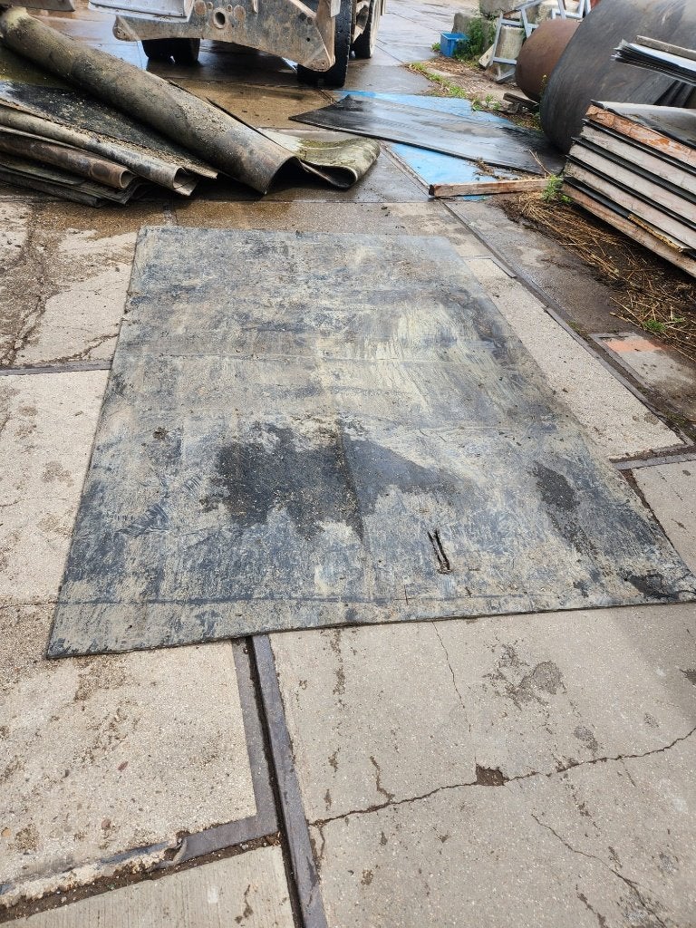 26147 - Rubber matten, gebruikt, stal, garage, schuur, Ophalen, Gebruikt
