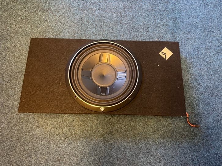 P3S-1X12 - Subwoofer in kist - Rockford Fosgate, Ophalen of Verzenden, Gebruikt