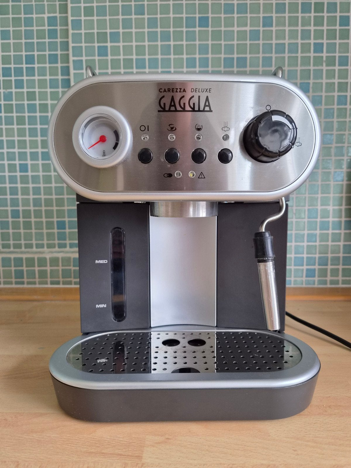 Gaggia Carezza Espressomachine - Zo goed als nieuw, Ophalen, Espresso apparaat, Gemalen koffie, Zo goed als nieuw