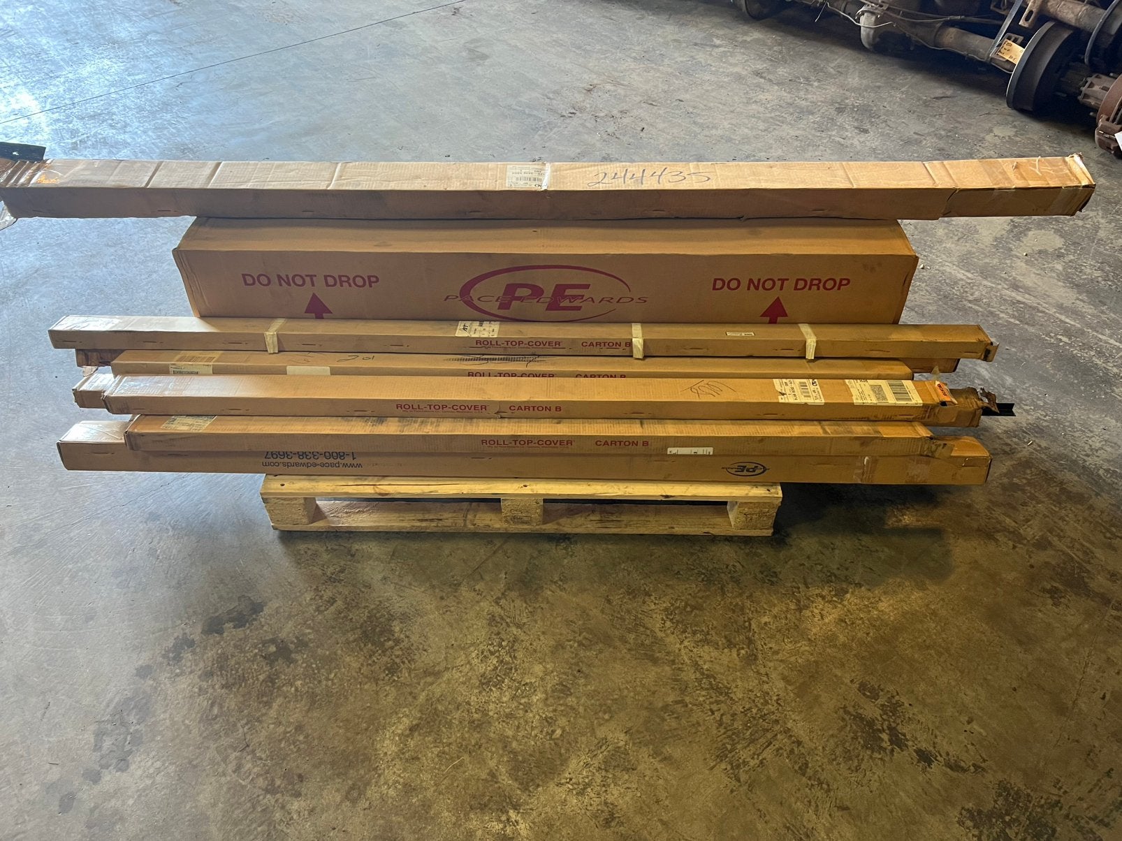 PE Rollcover rails/parts pick-up, Ophalen, Usa, ., Nieuw