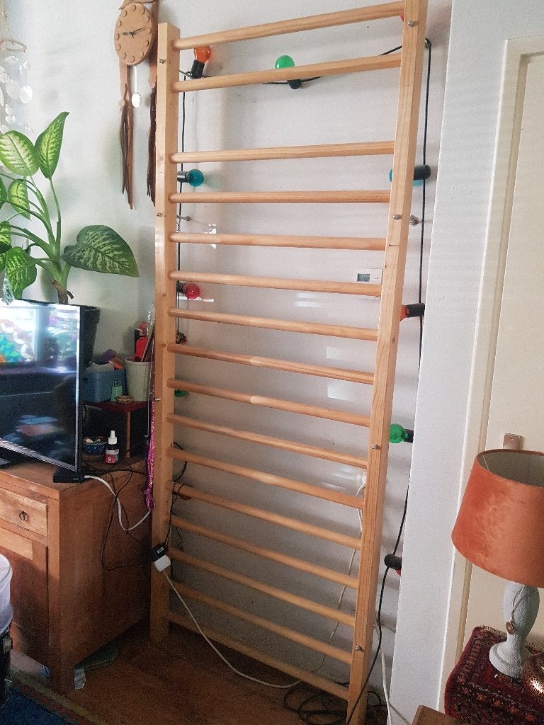 Klimrek, sportrek, decoratierek, Ophalen, Zo goed als nieuw