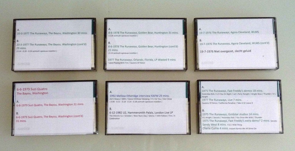 6 Sony UX-S 60 Super Chrome Class Position cassettebandjes, Verzenden, Gebruikt, Overige genres, 2 t/m 25 bandjes