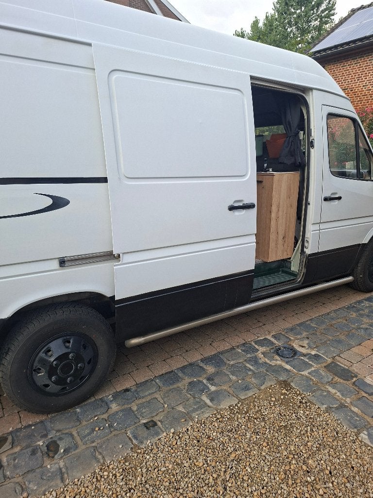 Mercedes Sprinter Camper | 149.000 km | APK t/m 2027, Caravans en Kamperen, Chemisch toilet, Dakluik, Tot en met 2, Mercedes-Benz