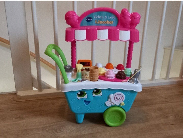 VTech Schep & Leer IJscokar - Interactief Speelgoed, Kinderen en Baby's, Speelgoed | Overig, Ophalen, Jongen of Meisje