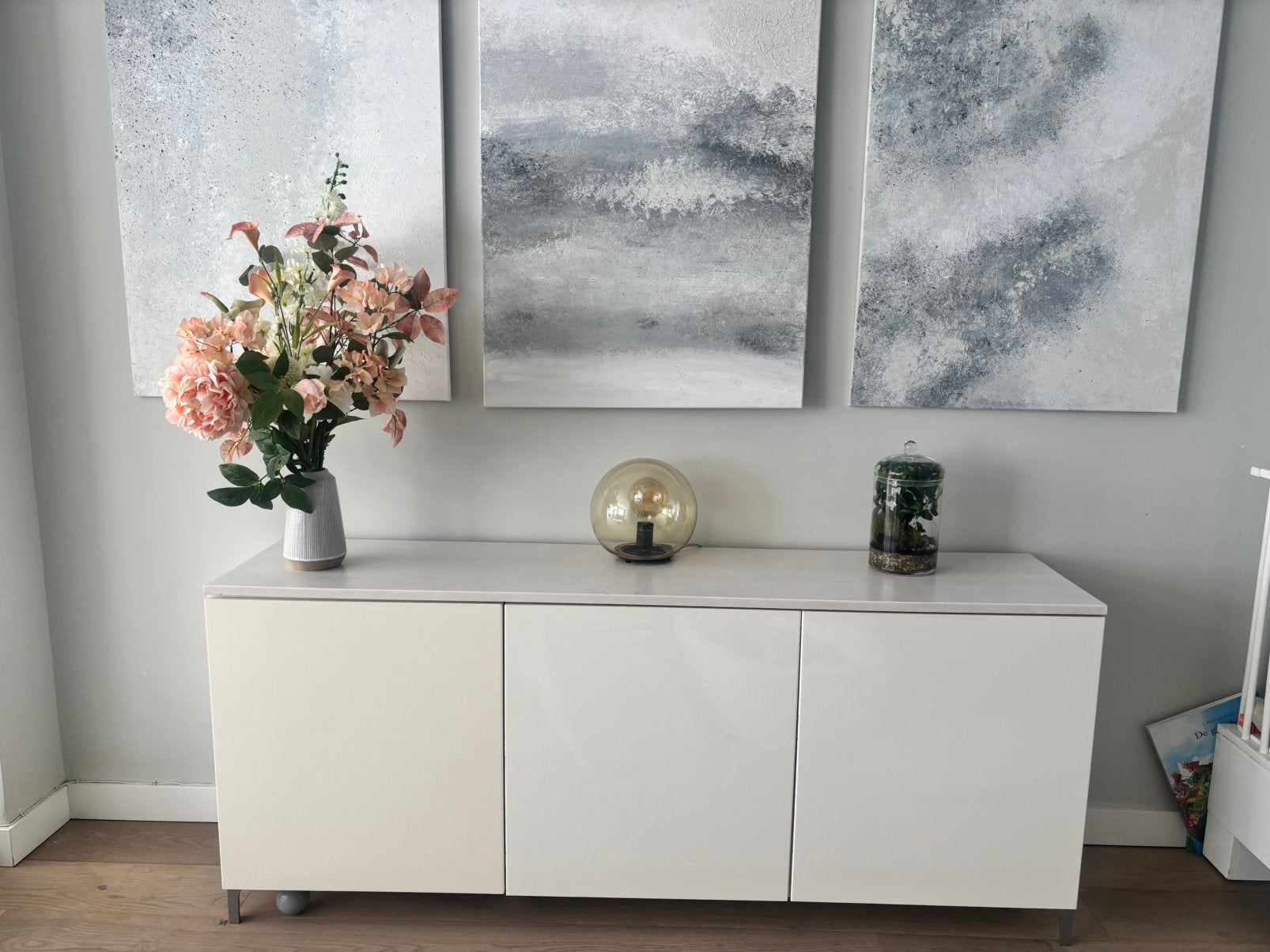 Set meubels woonkamer dressoir tvmeubel salontafel, Ophalen, Gebruikt, 25 tot 50 cm