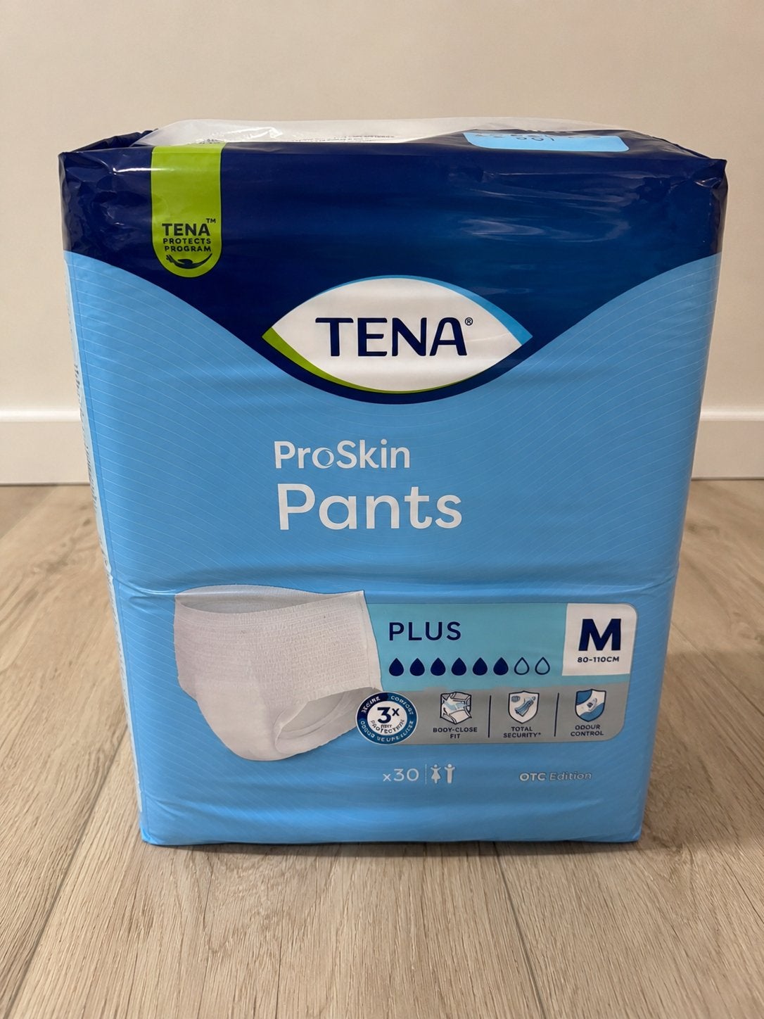 TENA Protection Pants Plus M 60 stuks nieuw ongeopend, Ophalen of Verzenden, Nieuw