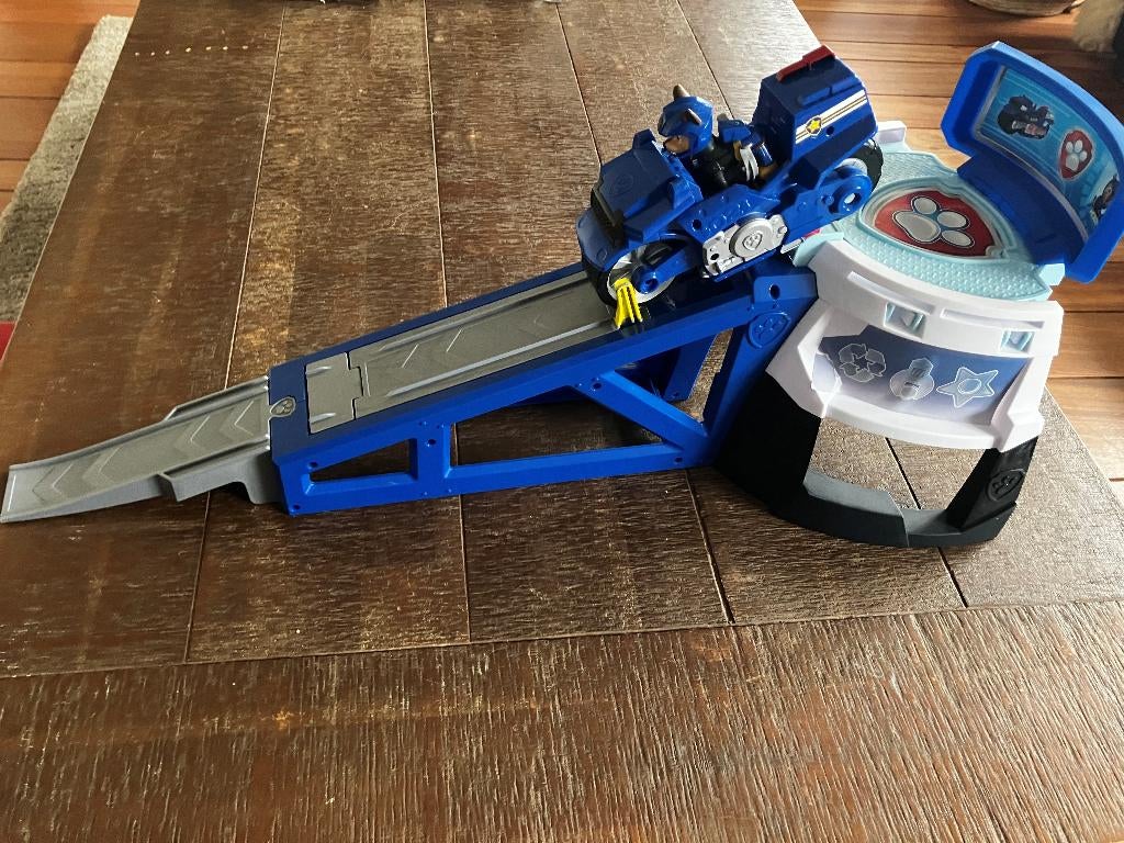 Paw Patrol Moto hq Chase, Kinderen en Baby's, Speelgoed | Speelgoedvoertuigen, Ophalen of Verzenden, Zo goed als nieuw